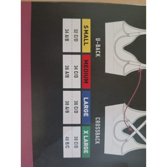 Women's SMALL Puma Performance Moisture Wicking 2 Pack Seamless Sports Bra - Picture 11 of 11